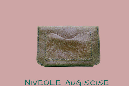 portefeuille cuir marron