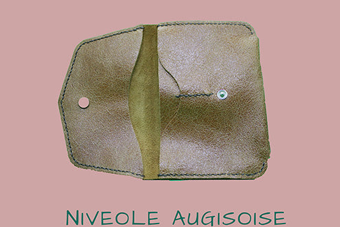 portefeuille cuir marron