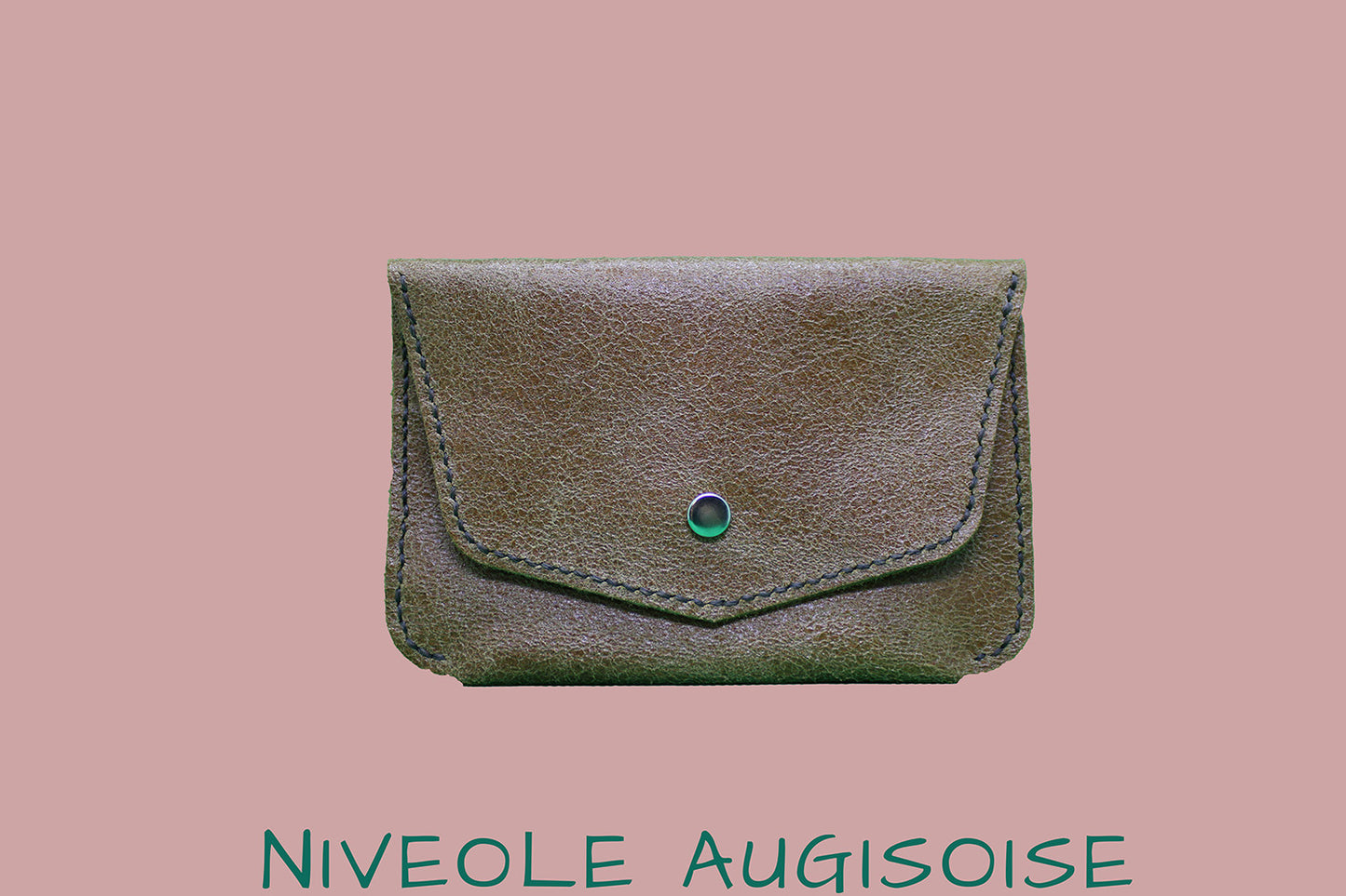 portefeuille cuir marron