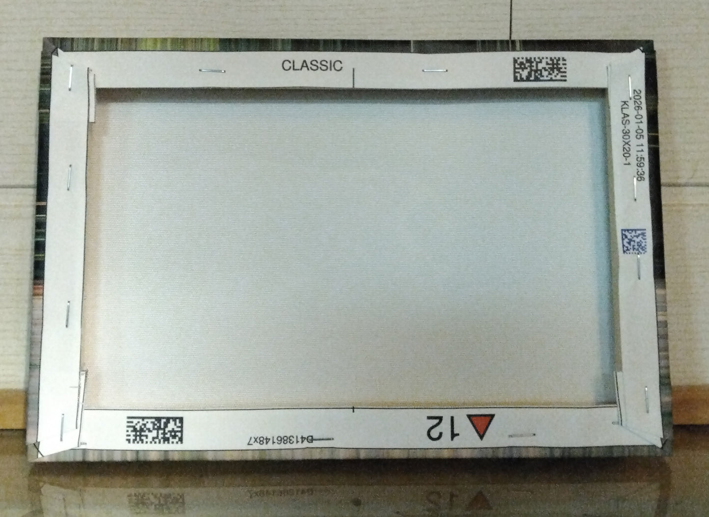 vaches d'hiver- Photo sur toile