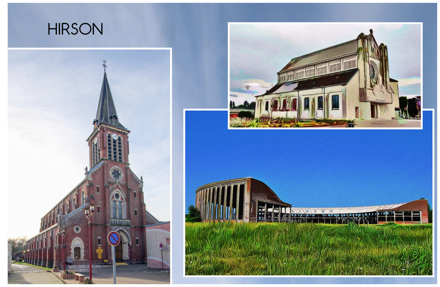 Puzzle Eglises et Lavoirs de Thiérache Secteur Hirson