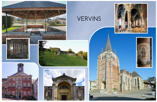 Puzzle Eglises et Lavoirs de Thiérache Secteur Vervins