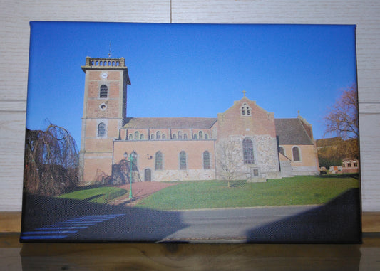 Prisches Eglise - Photo sur toile
