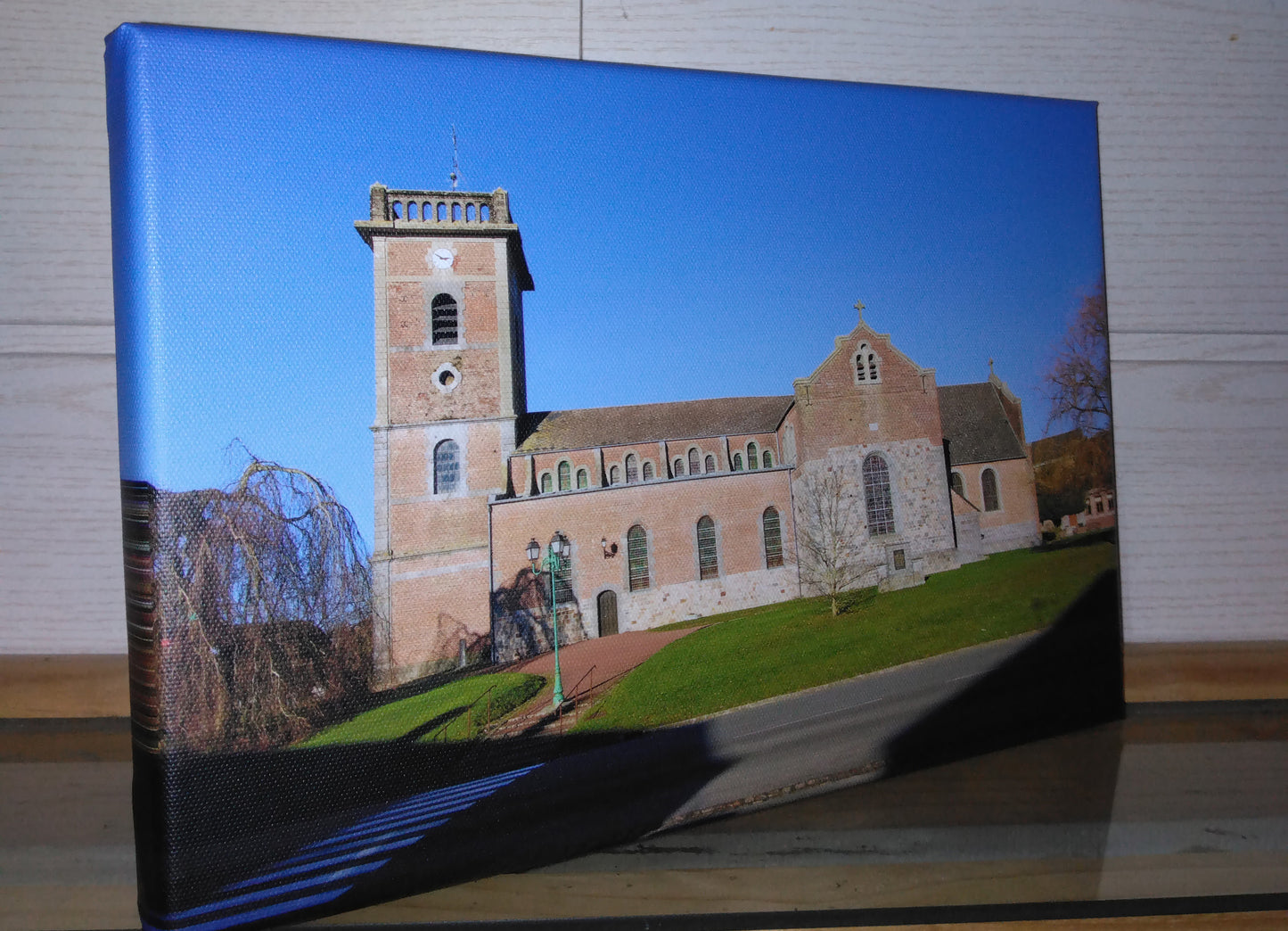 Prisches Eglise - Photo sur toile